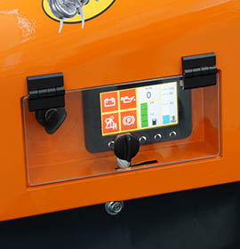 COMMAND BOARD WITH COLOR DISPLAY 4,3”
