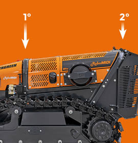 DOUBLE ROLL BAR INTEGRATED INTO THE FRAME